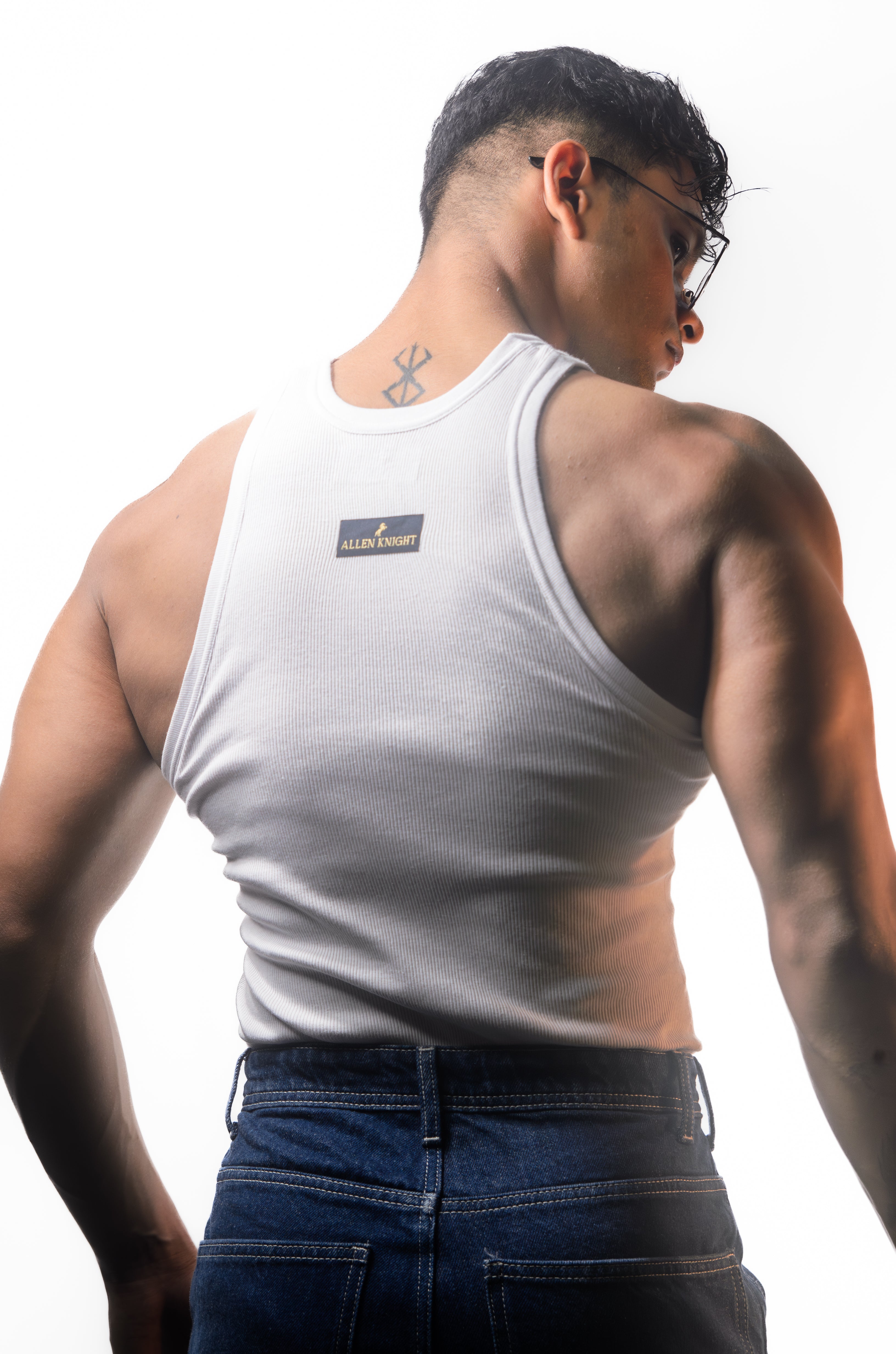 Flex Ribbed Vest 2-Pack (B/W)