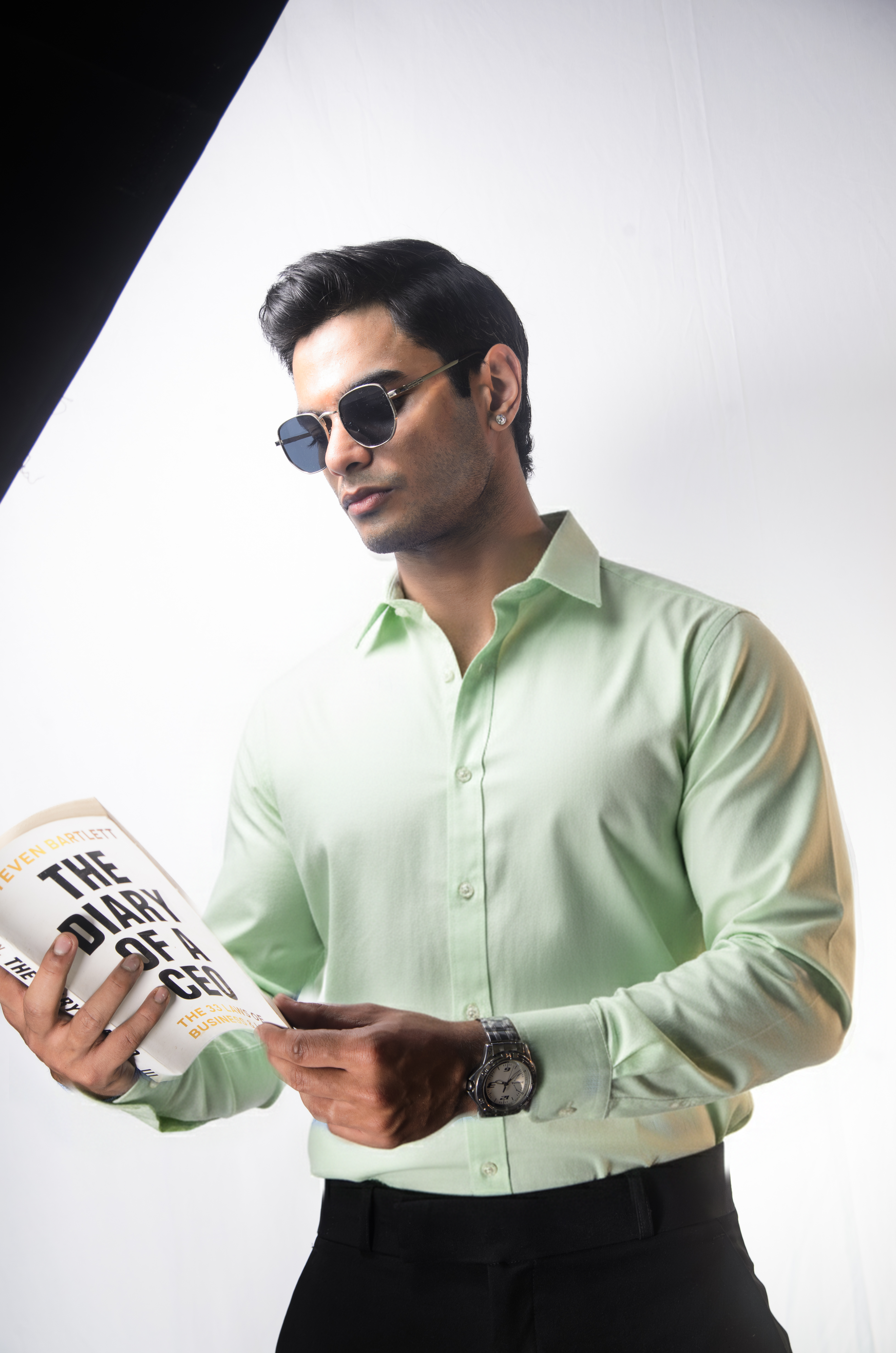 Pale Green Oxford Shirt