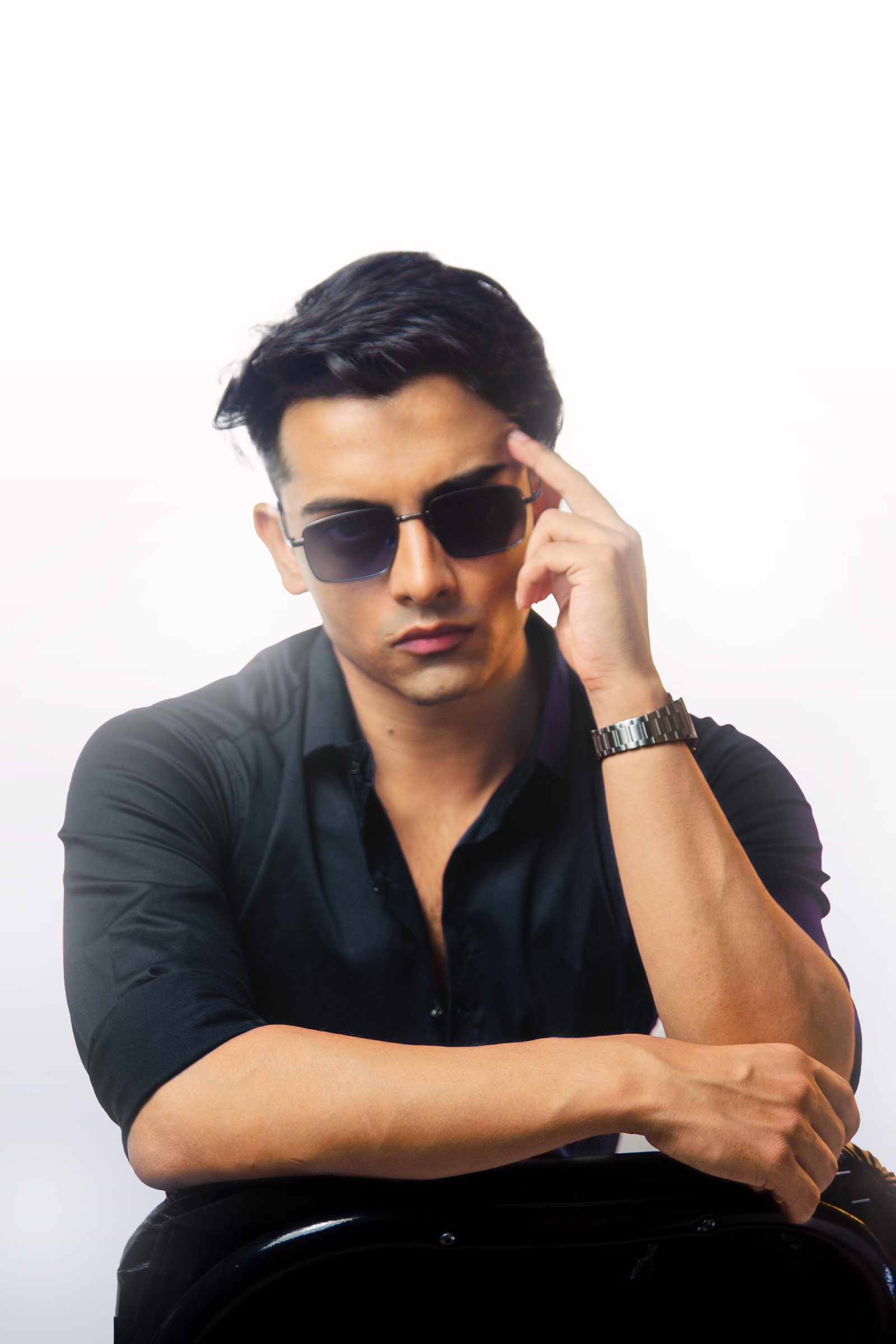 Plain Titan Black Shirt