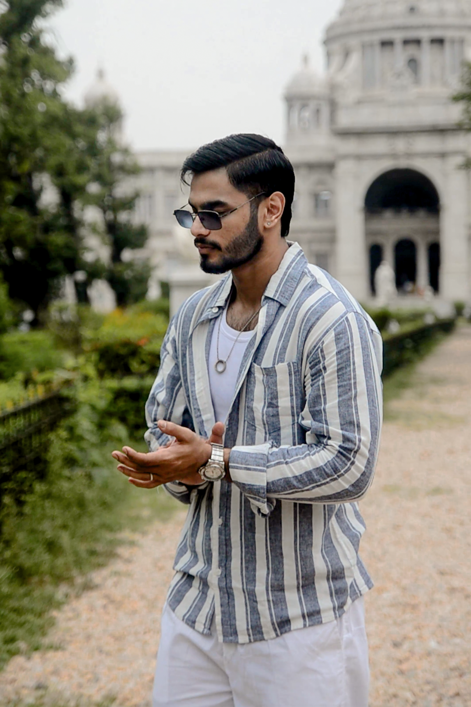 Striped Oxford Shirt