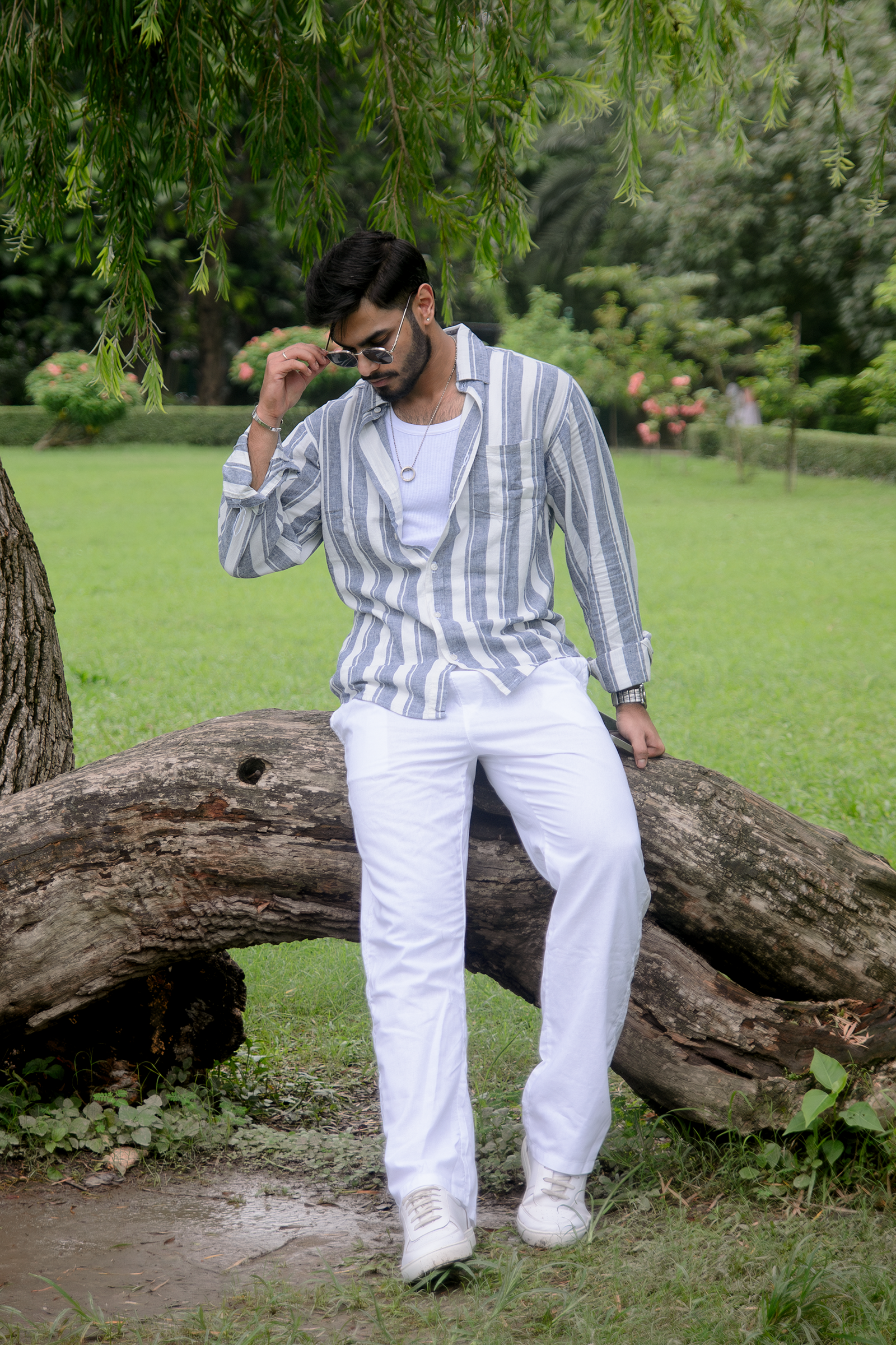 Striped Oxford Shirt
