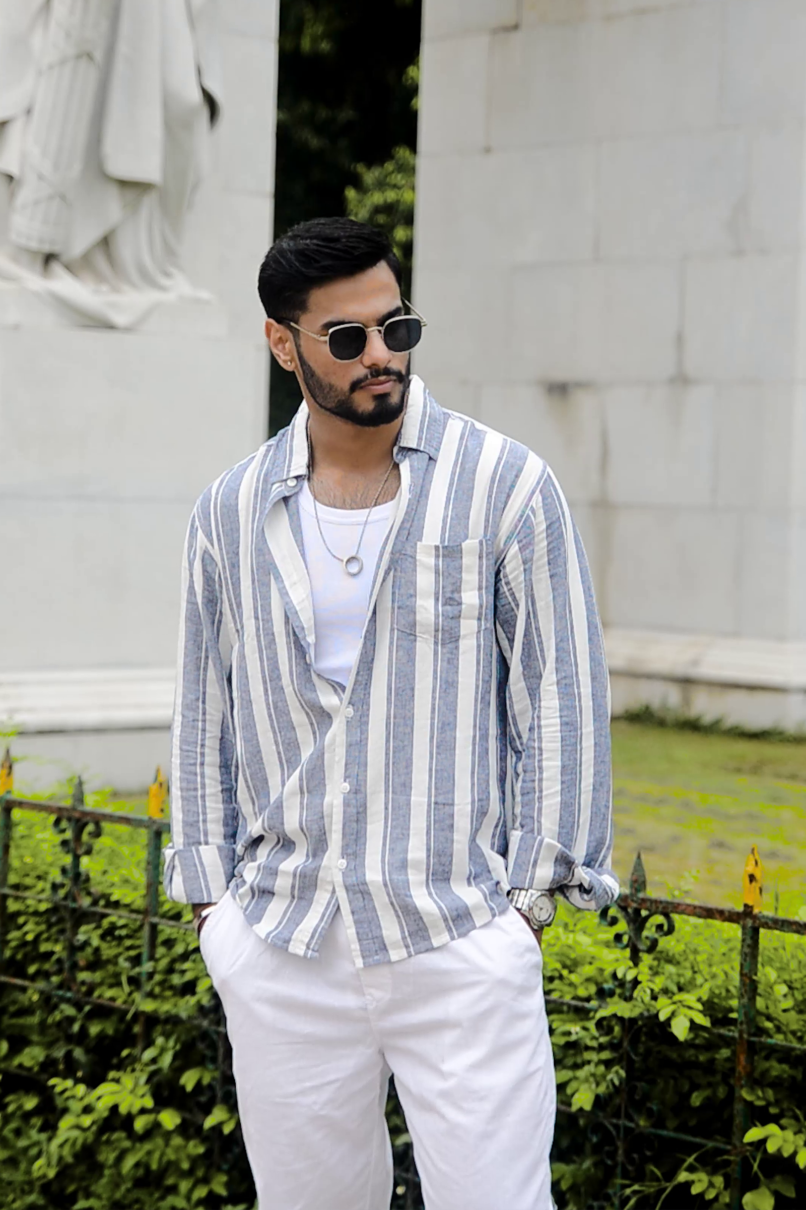 Striped Oxford Shirt