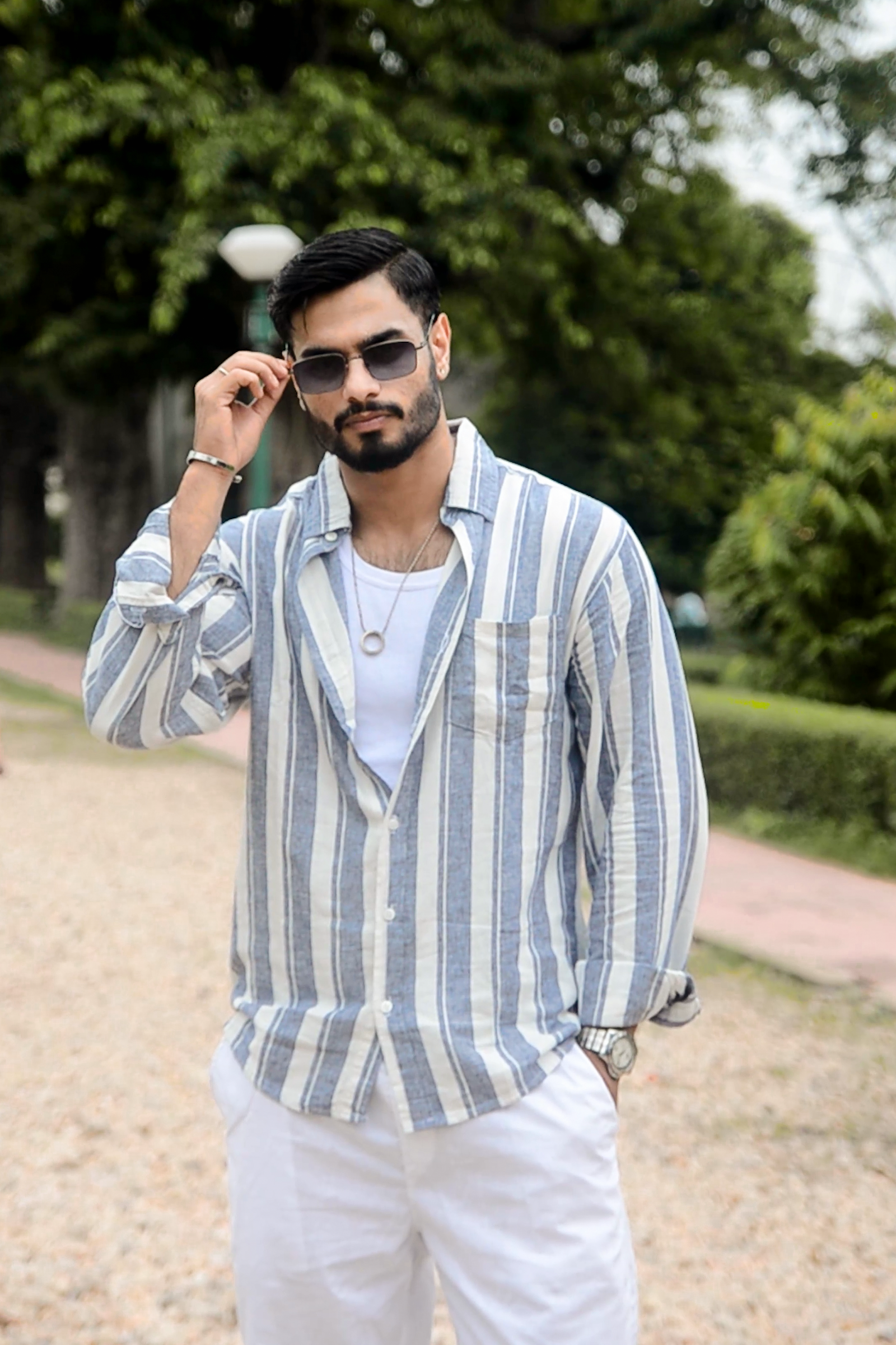 Striped Oxford Shirt