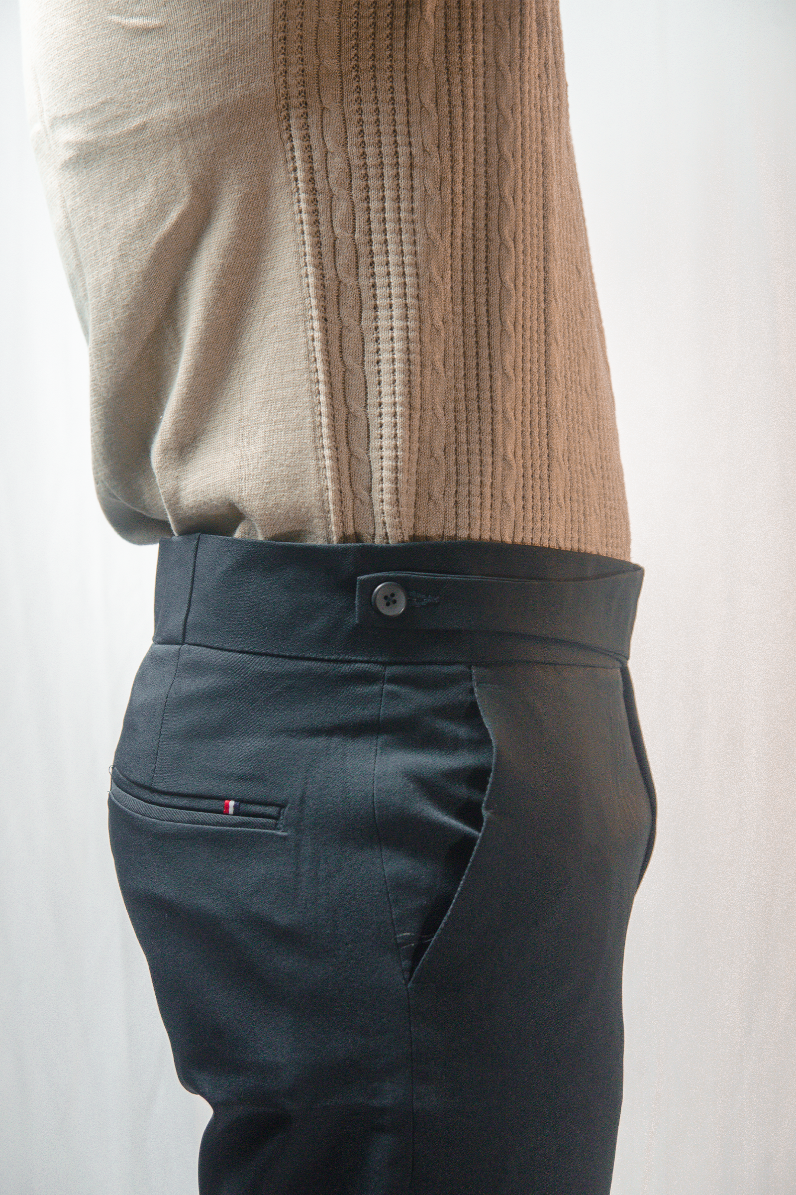 Charcoal European Trousers