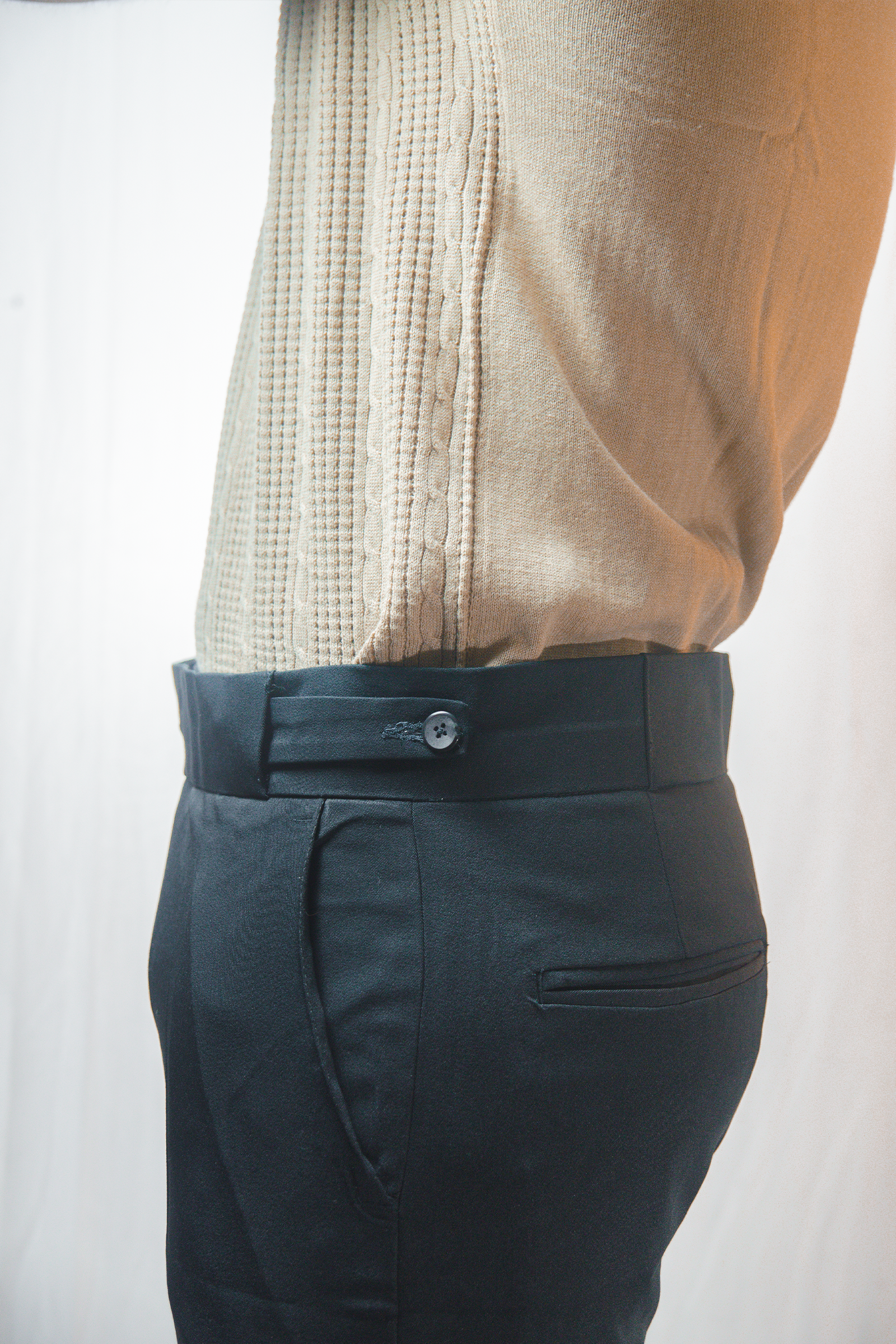 Charcoal European Trousers