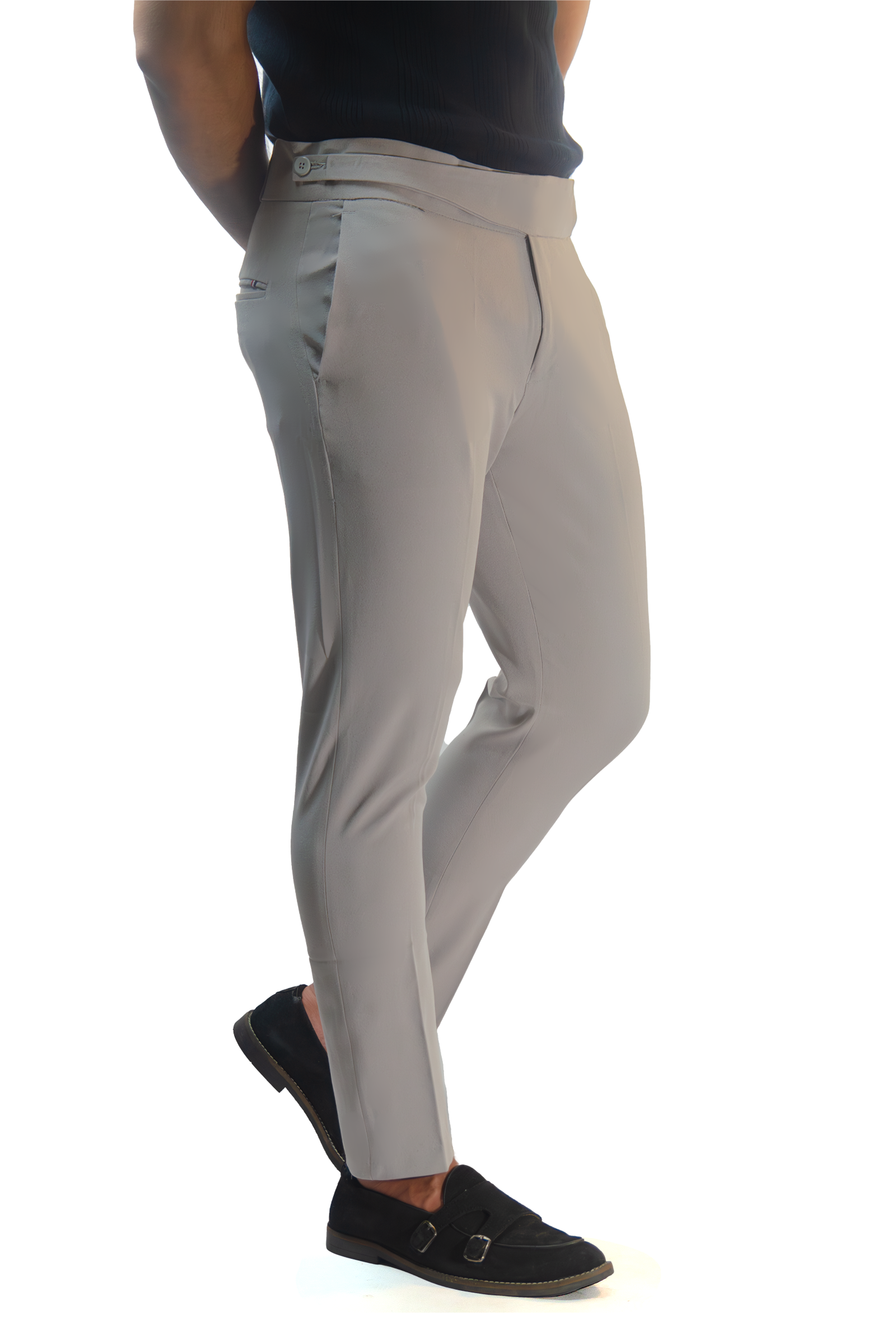 Grey European Trousers