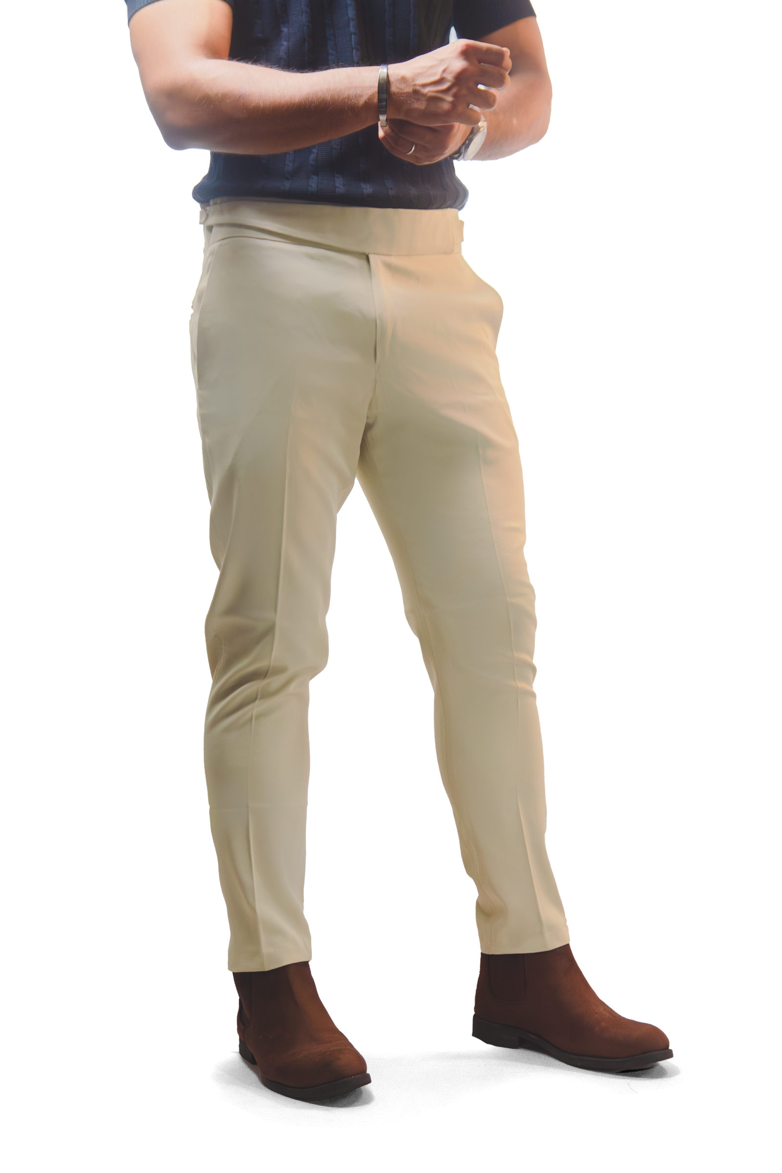 Beige European Trousers