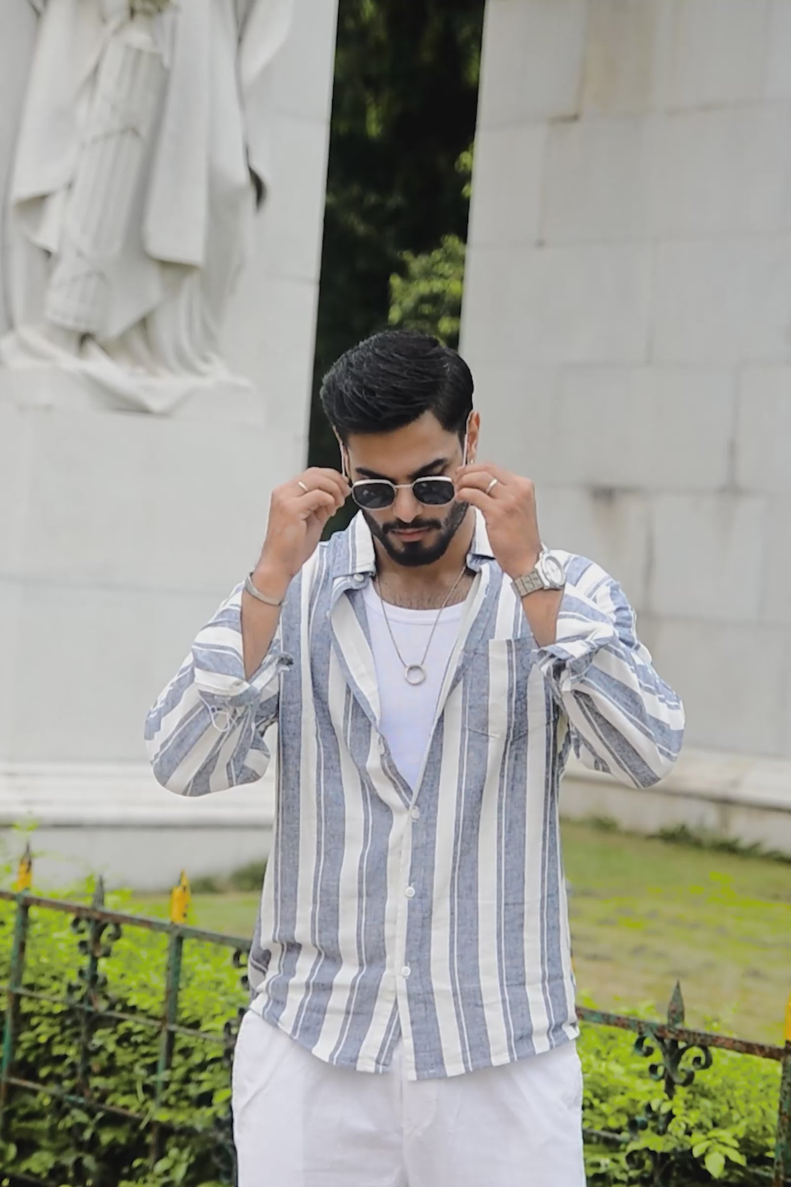 Striped Oxford Shirt